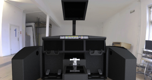 睿濱飛行模擬飛機駕駛艙定制-云茂通訊客戶案例