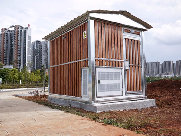 云茂通信生產新型戶外美化機房配套百葉窗防護性好、清洗更容易